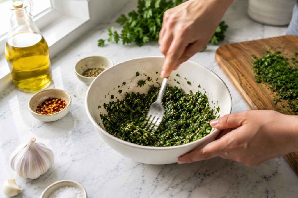 Combine the dry ingredients